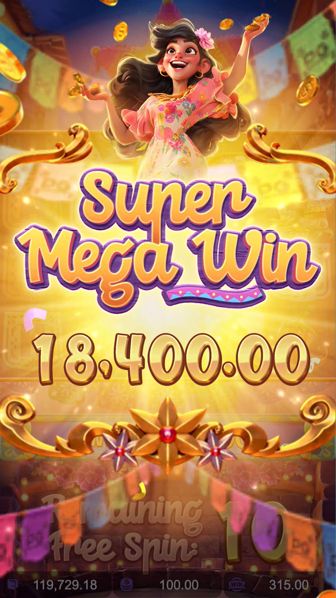 Pinata Wins giros grátis Super Mega Win - free spins com multiplicador acumulado