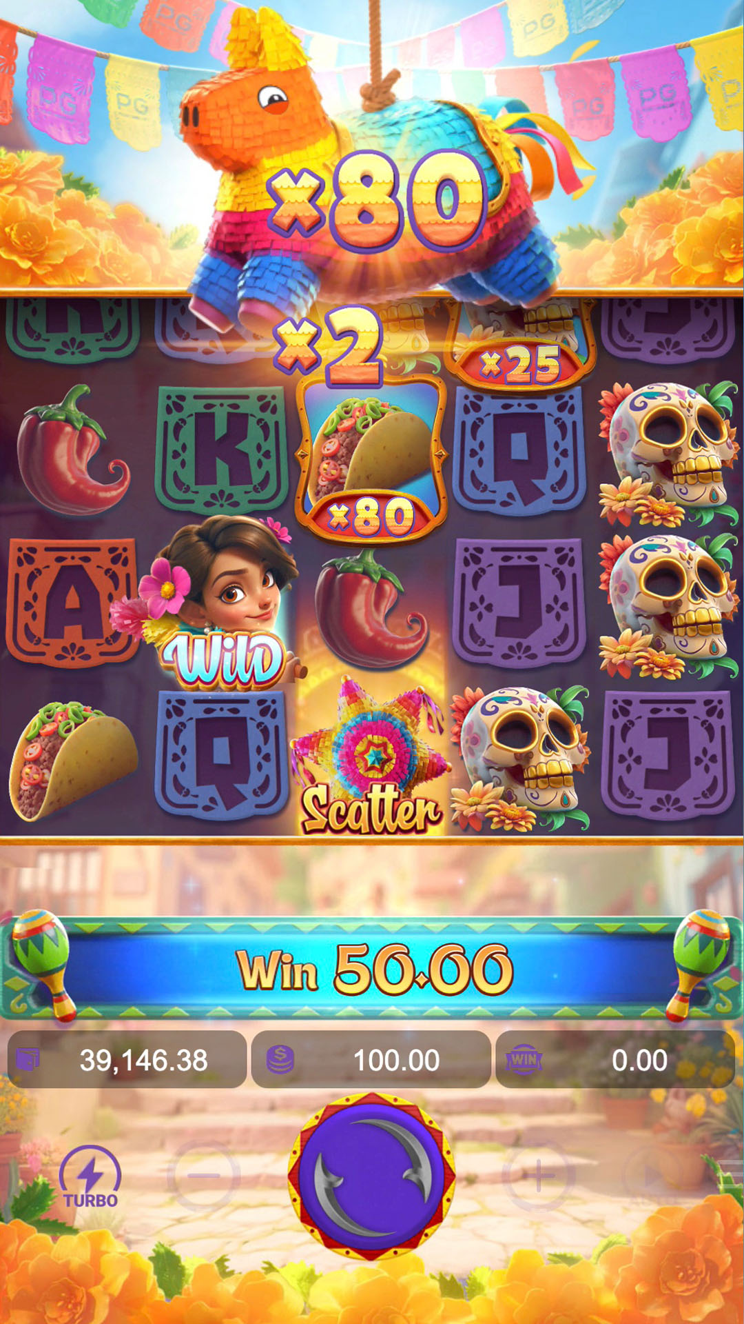 Pinata Wins multiplicadores x100 - giros grátis com multiplicadores acumulados