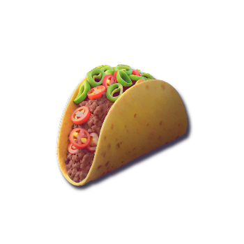 Pinata Wins símbolo taco mexicano
